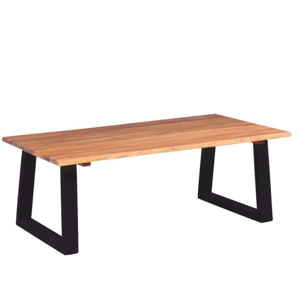 Vidaxl Konferenčný stolík, masívne akáciové drevo, 110x60x40 cm